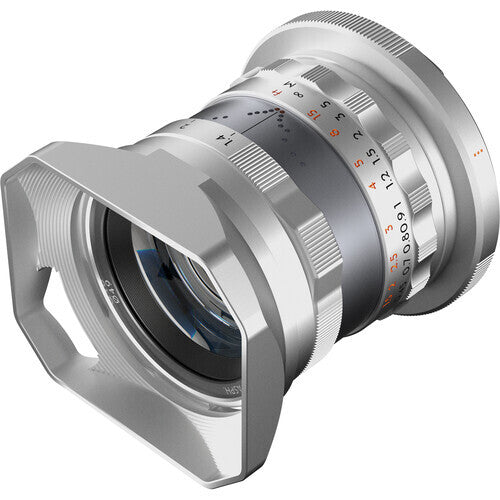 Thypoch Full-Frame Photography Lens Simera 35mm F1.4 for Canon RF Mount (Silver)