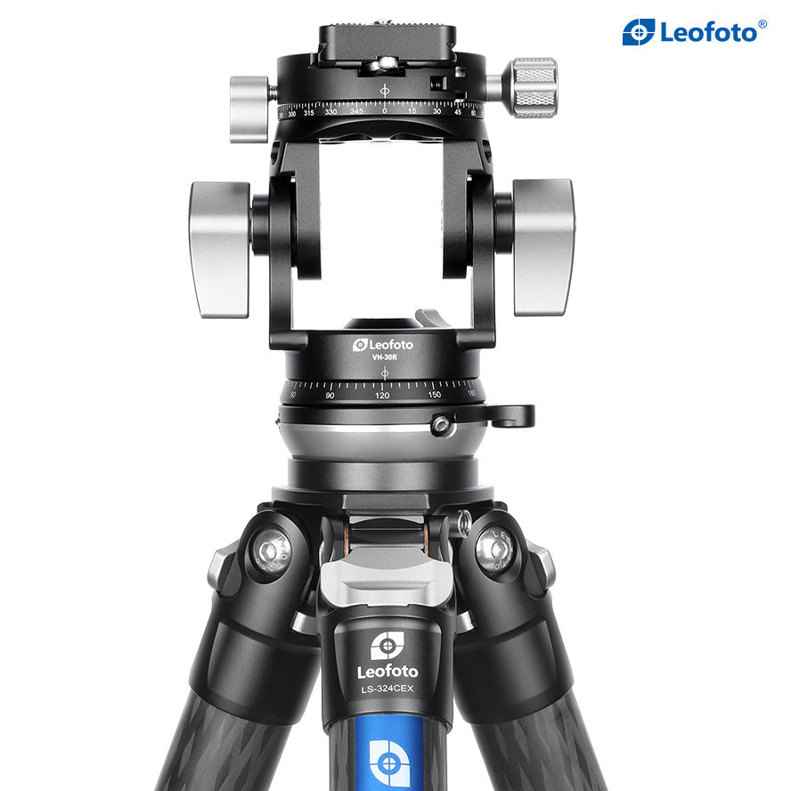 Leofoto VH-30R Two-Way Tripod Head Dual Panning Max. Load 15KG