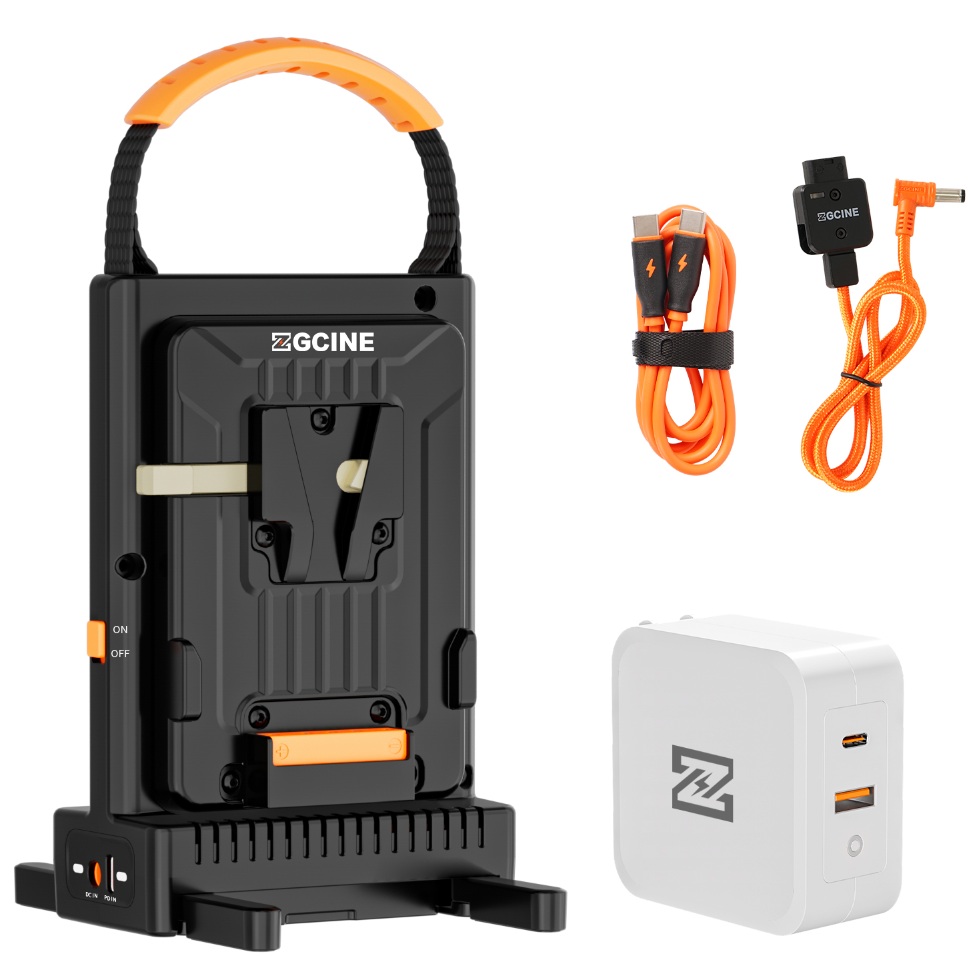 ZGCINE VM-C2 Dual Chanel V-Mount Battery Charger