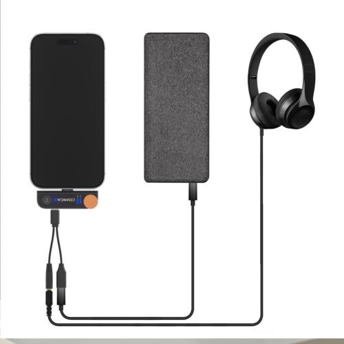 Comica Vimo S UC 2.4G Dual-channel Mini Wireless Microphone With USB Type-C for Smartphones and Tablets