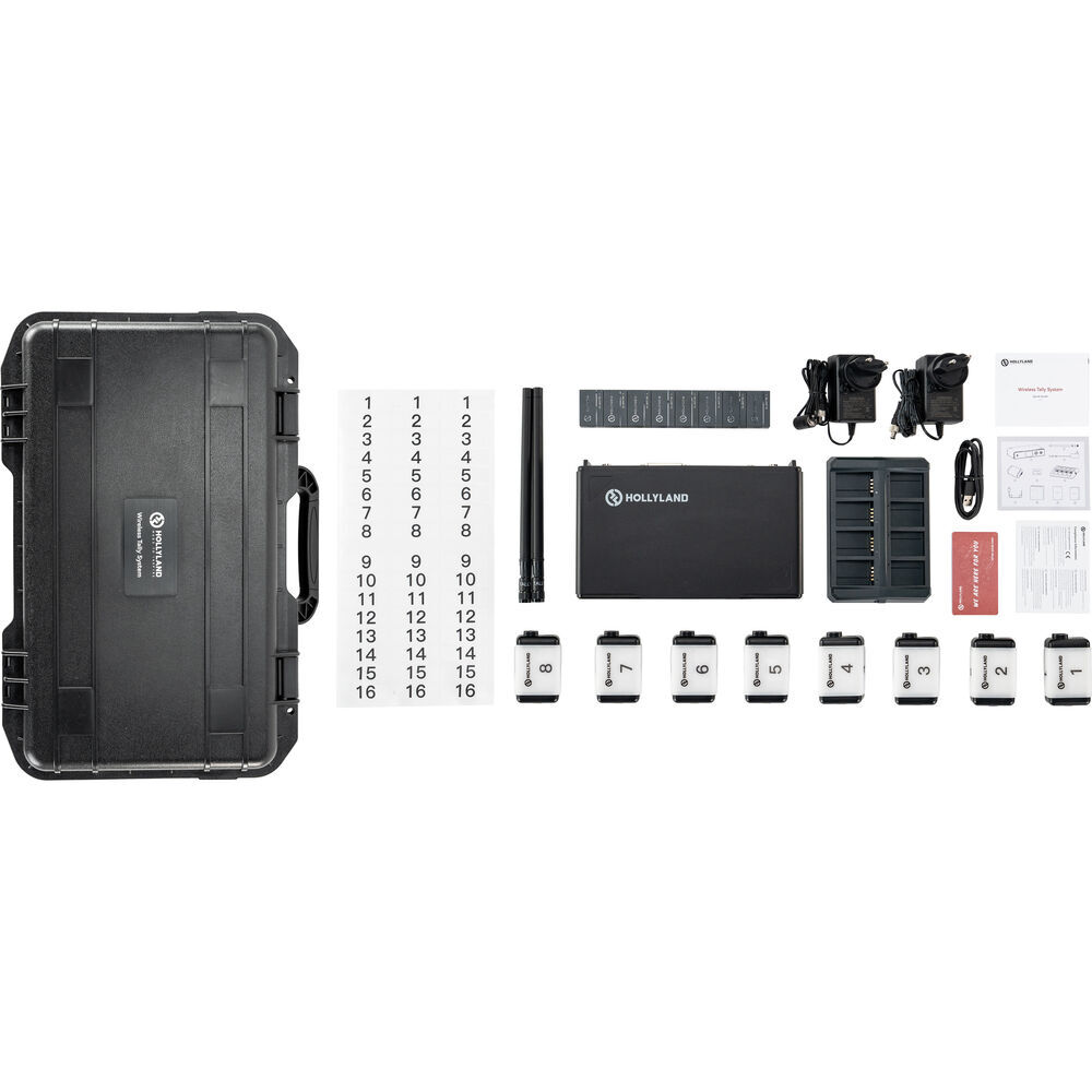 Hollyland Wireless Tally System (With 8 Tally Lights)