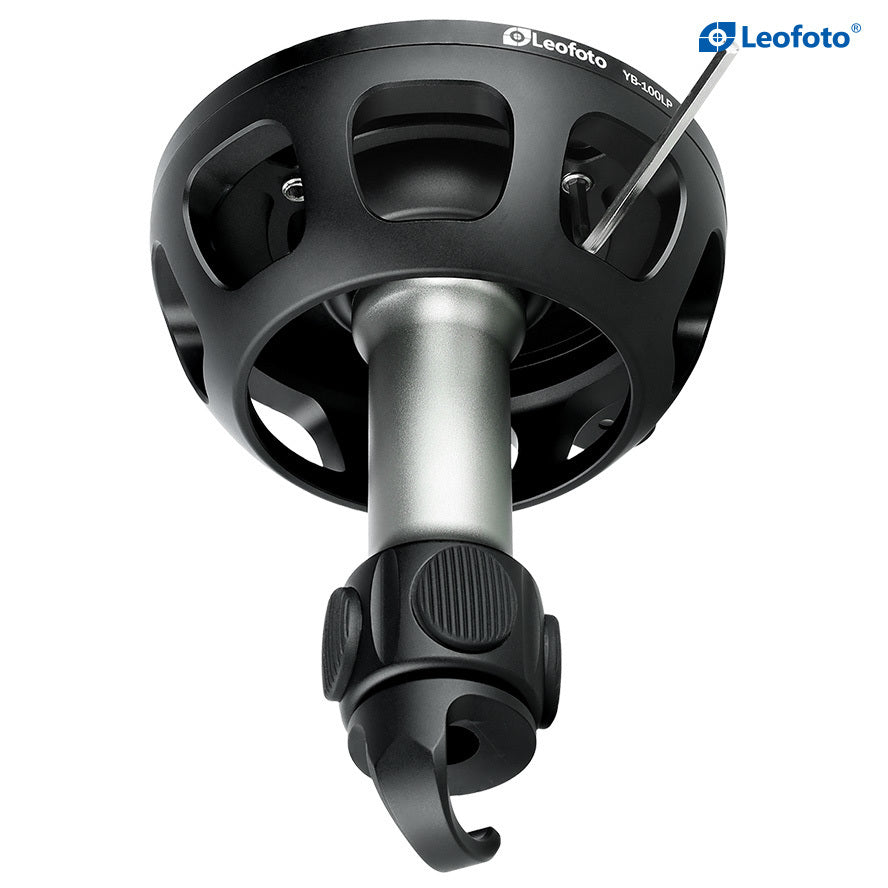 LEOFOTO 100MM Levelling Base with hook for 100MM bowl video tripod