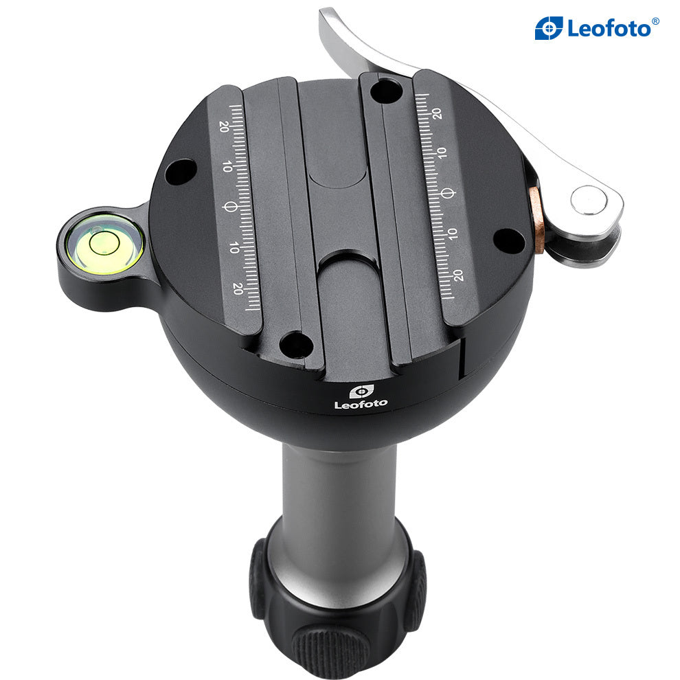Leofoto75MM Levelling Bowl Base with Arca-Swiss QR Clamp YB-75MC
