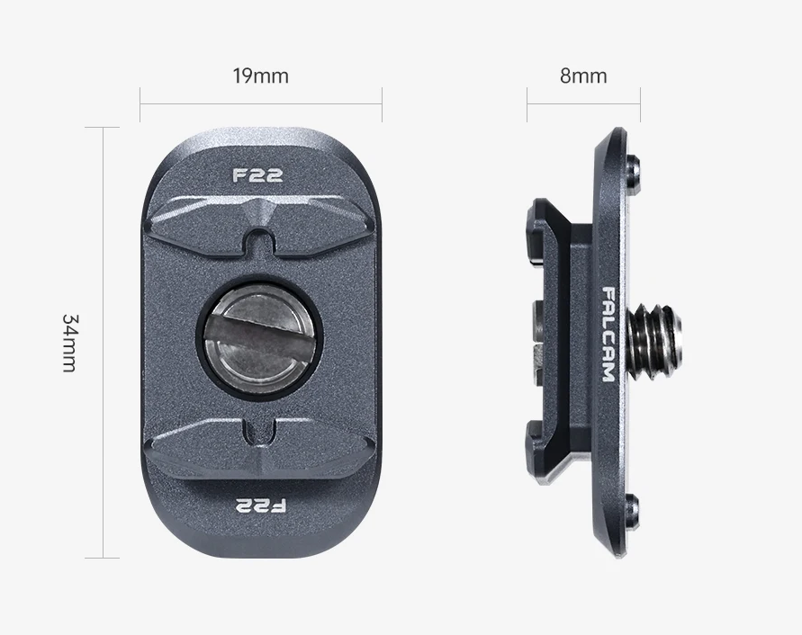 Falcam F22 Quick Release Plate for Insta360 X4 Camera