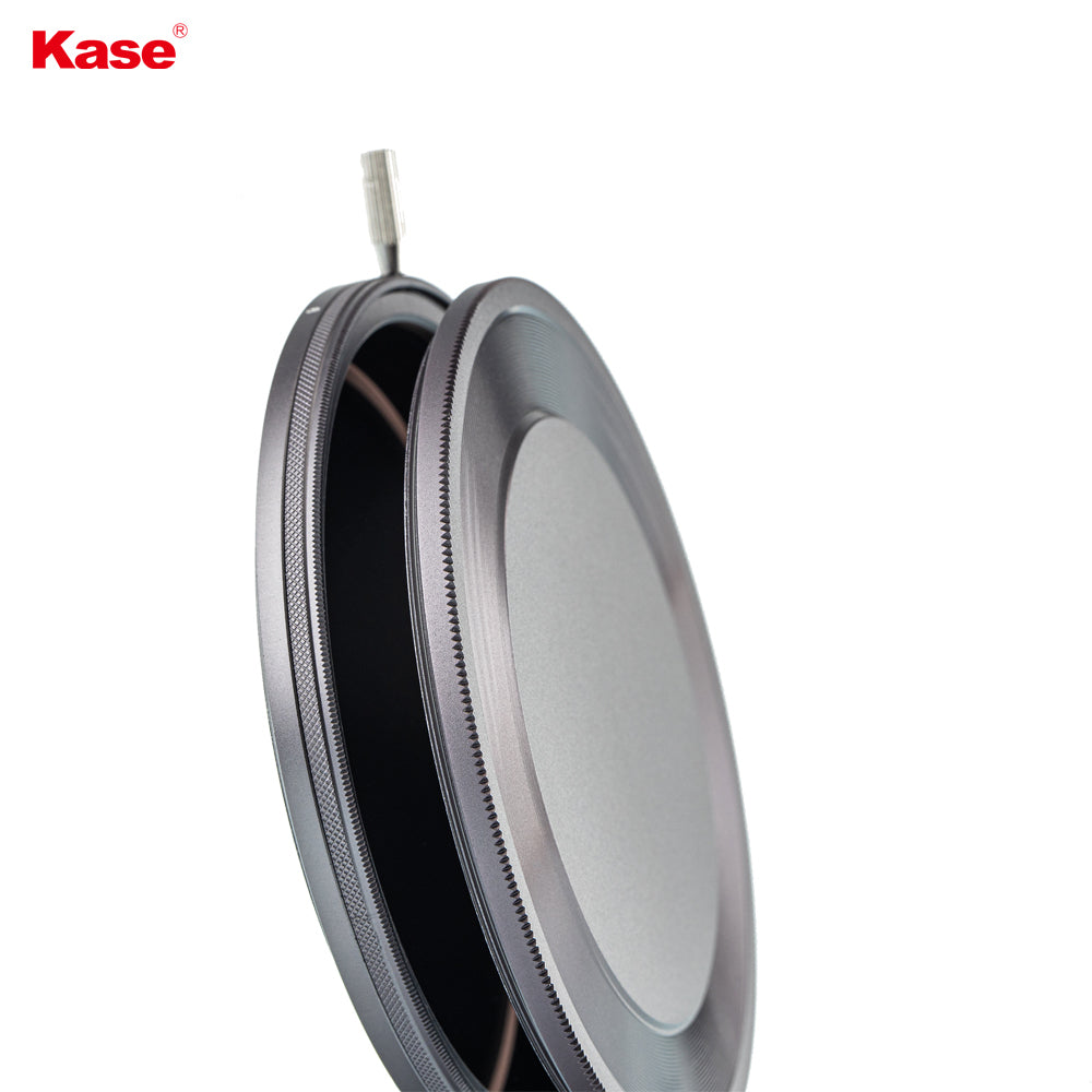 Kase 72mm Screw-In Type Variable ND Filter with Magnetic Lens Cap (2-5 Stops)