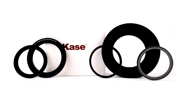 Kase 82mm Magnetic Lens Hood with Adapter Ring Set