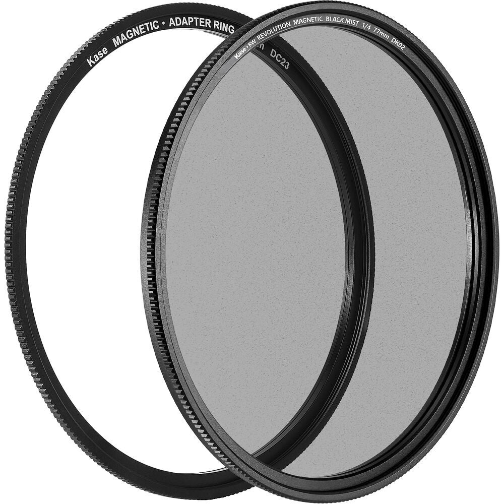 Kase 77mm Revolution 1/4 Black Mist Filter with Adapter Ring