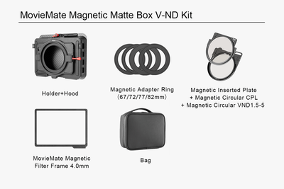 Kase MovieMate Magnetic MatteBox V-ND Kit
