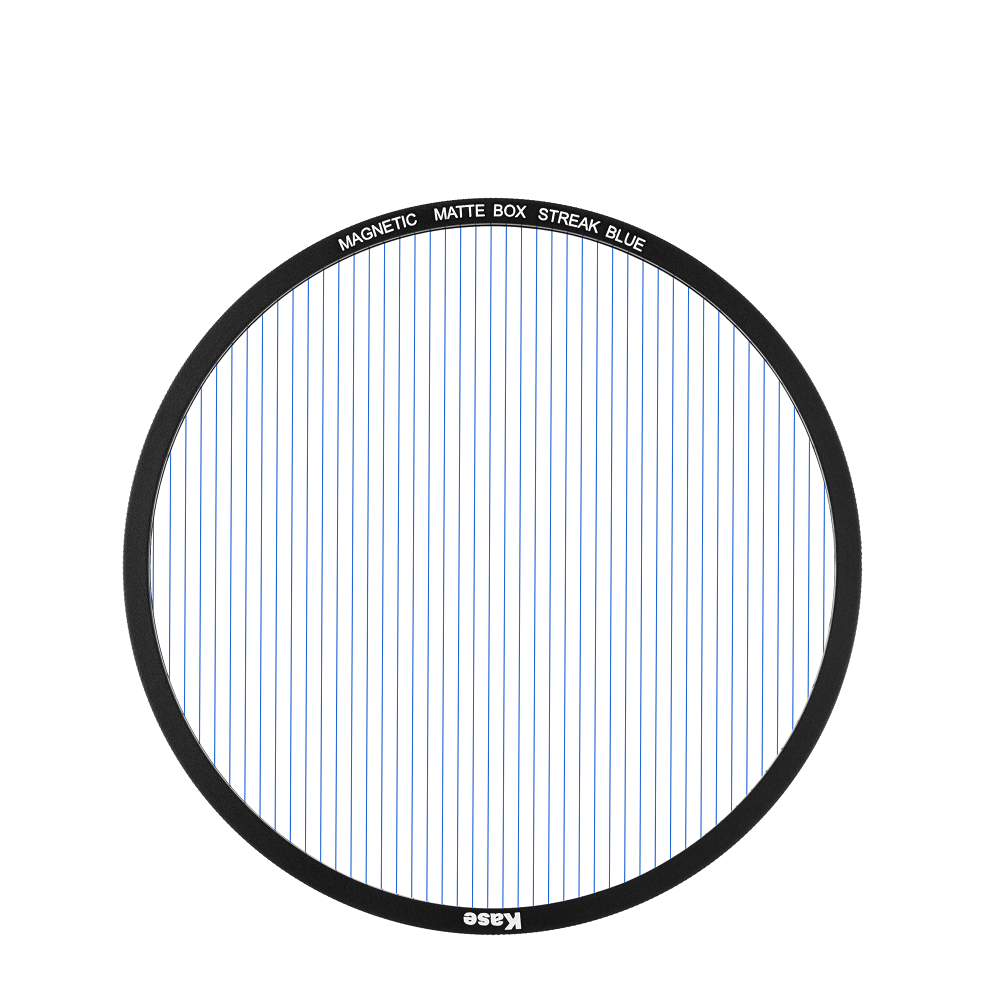 Kase Magnetic Circular 95mm Blue Streak Filter for MovieMate Matte Box