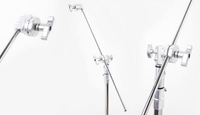 Muraro 40" C - Stand Extension Grip Arm with Fixed Grip Head MU330X Plus  335 Grip Head (Made in Italy)