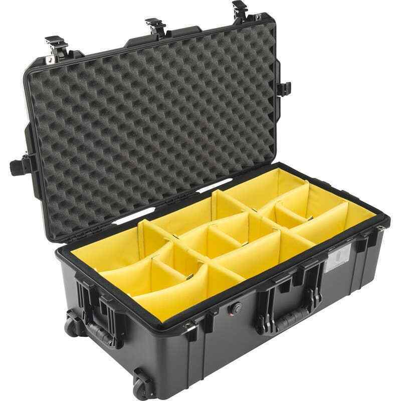 Pelican Air 1615 Case with Padded Dividers - Black