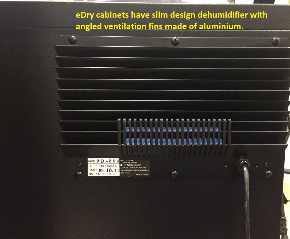 eDry 90L Dry Cabinet FD-86A(Fast Dehumidifying Model, 100% Made in Taiwan)