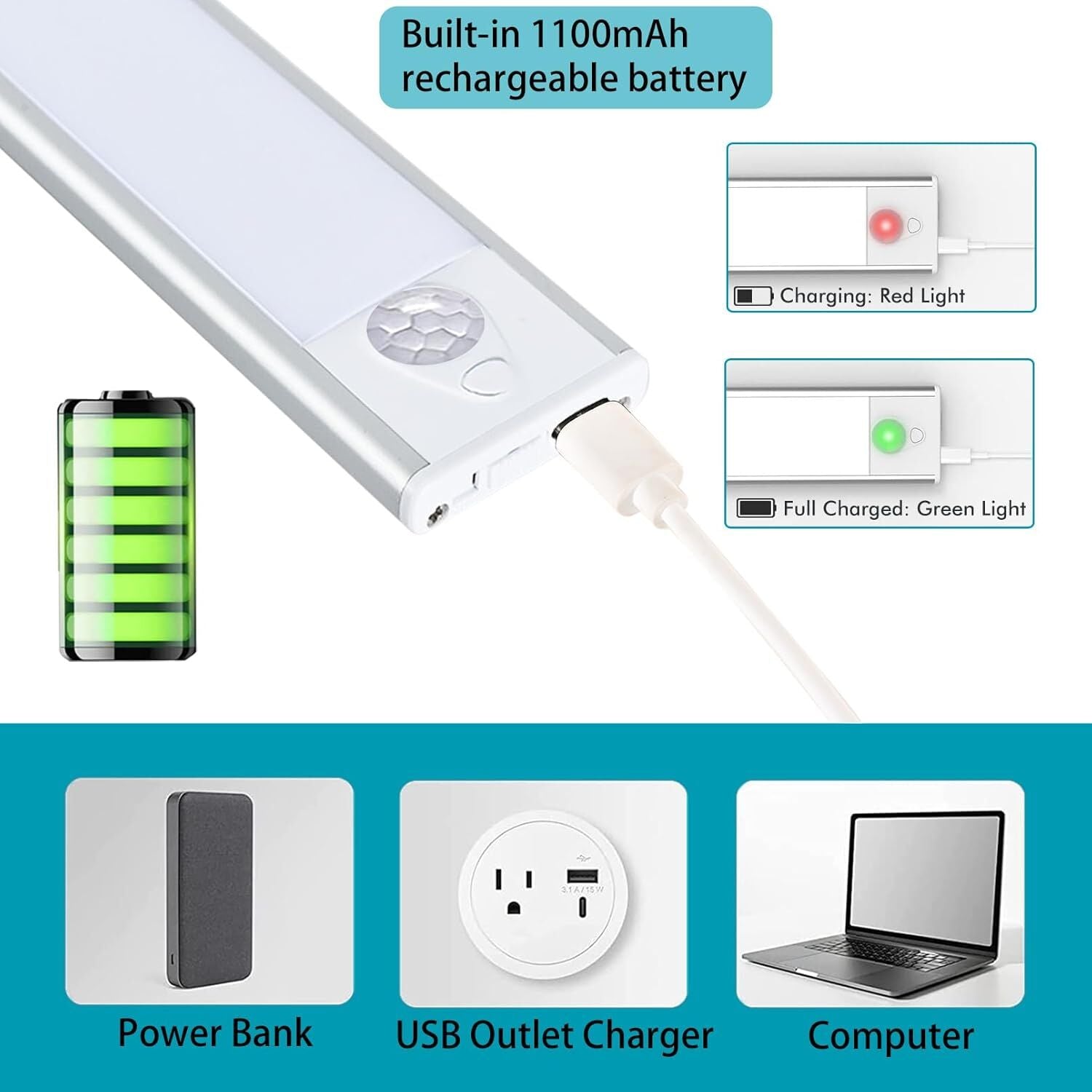 eDry internal motion sensor LED light