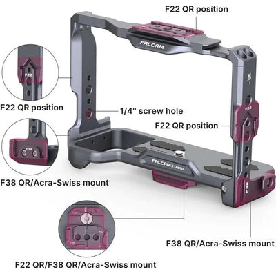 Falcam F22 Quick Release Camera Cage For Sony A7C