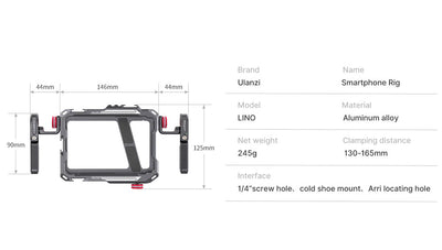 Ulanzi Aluminium Alloy Rig For Smartphone