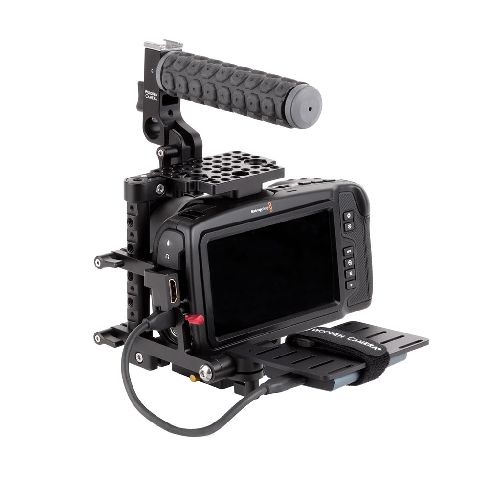 Wooden Camera Unified Blackmagic Pocket 4k/6k Camera Cage SSD Mount