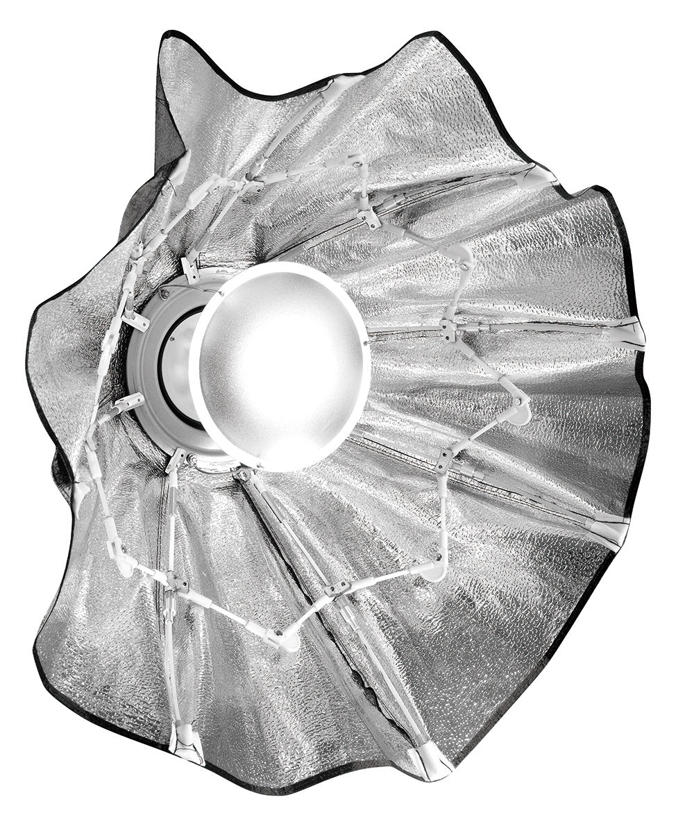 PES Foldable Beauty Dish- Bowen S Type  (Silver)