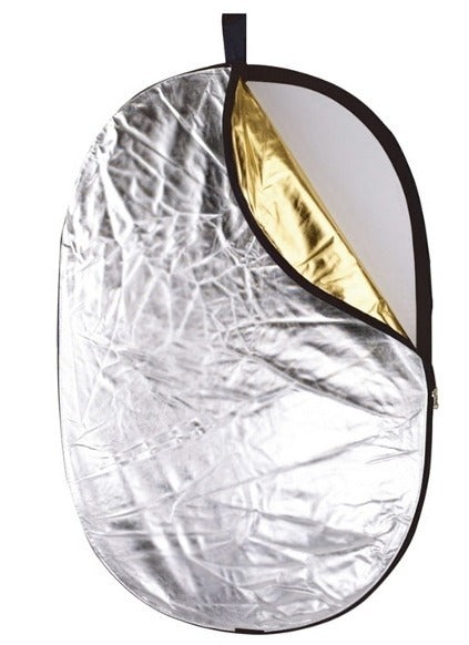 5-in-1 Reflector 100 x 150cm Zip Disc