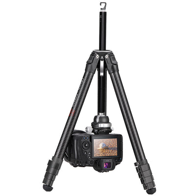 Ulanzi Coman Zero-Y Carbon Fiber Travel Tripod Kit with Flip Lock