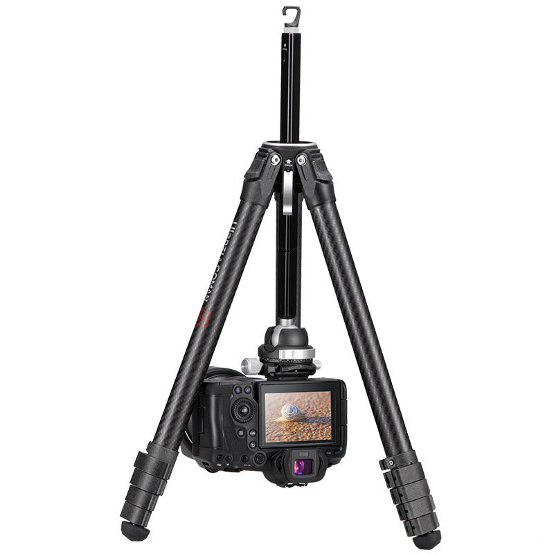 Ulanzi Coman Zero-Y Carbon Fiber Travel Tripod Kit with Flip Lock
