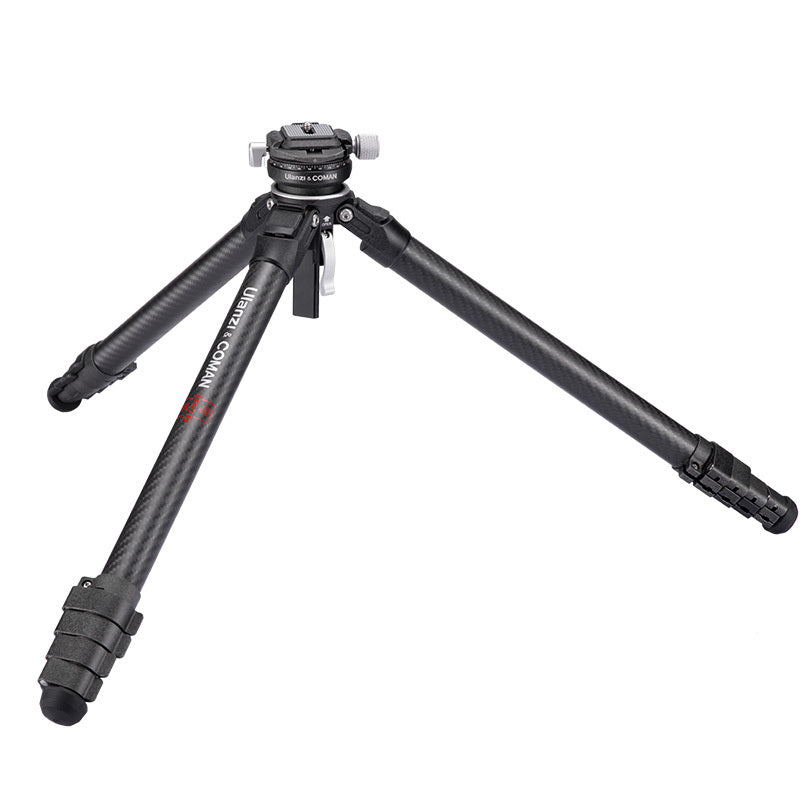 Ulanzi Coman Zero-Y Carbon Fiber Travel Tripod Kit with Flip Lock