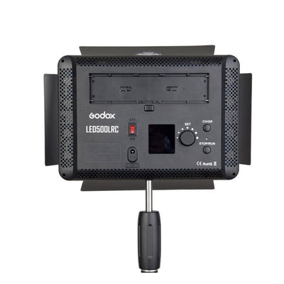 GODOX VIDEO LED LIGHT LED500LRC Bi-Color 3300-5600K (Power Options Available)(Battery Options:F-770 (5200mAh) + Charger)