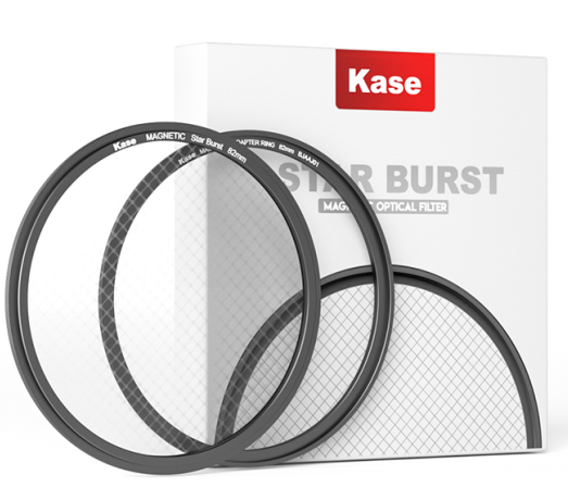 KASE 82mm Star Burst Magnetic Filter and Adapter