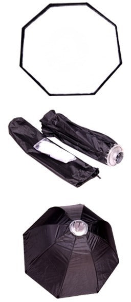 Portable Umbrella Softbox 90cm Octagon