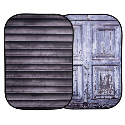 Lastolite Urban Collapsible Background 1.5x2.1m Shutter / Distressed Door