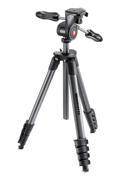 Manfrotto Tripod Compact Advanced  3 Way Head incl Carry Bag  MKCOMPACTADV