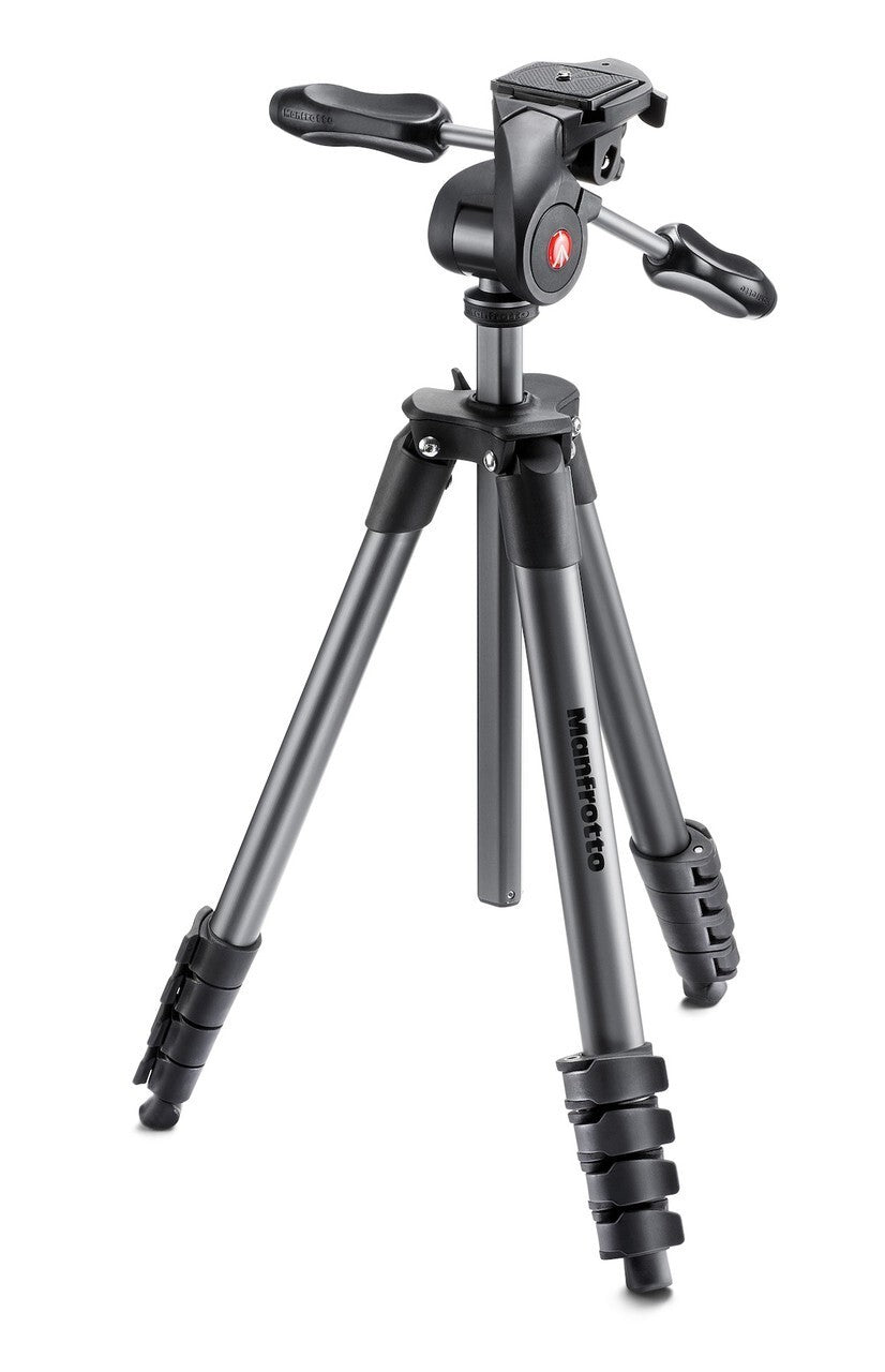 Manfrotto Tripod Compact Advanced  3 Way Head incl Carry Bag  MKCOMPACTADV