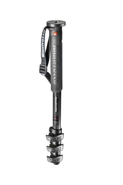 Manfrotto  XPRO PRIME monopod, 4 sections, carbon fibre  MMXPROC4