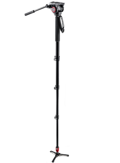 Manfrotto Video fluid monopod with 500 Head and 200.5cms reach  MVM500A