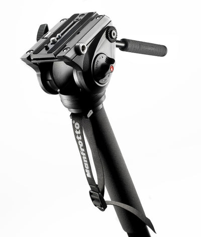 Manfrotto Video fluid monopod with 500 Head and 200.5cms reach  MVM500A