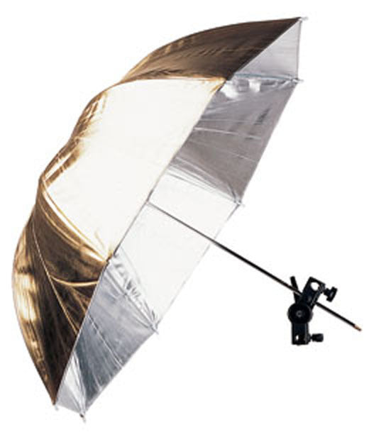 102cm Umbrella 102GS Gold with Silver Cover