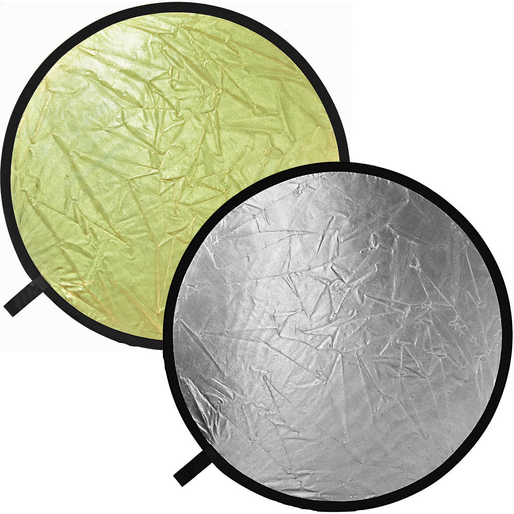 MC FOTO Gear Silver/Gold Collapsible Reflector 50CM