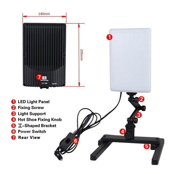 NANGUANG VIDEO LED LIGHT CN-T96 (5600K)