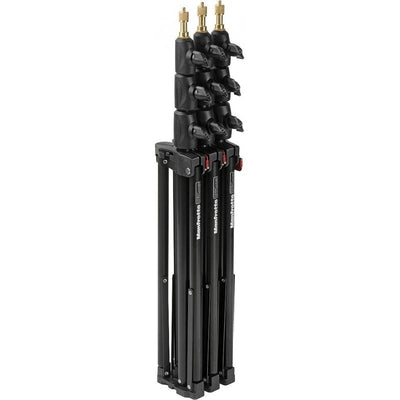 Manfrotto 3-Pack compact photo stand Air Cushioned Black Aluminium 1052BAC-3