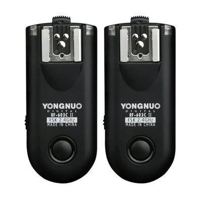 Yongnuo Wireless Flash Trigger RF-603II (camera model:FUJIFILM)
