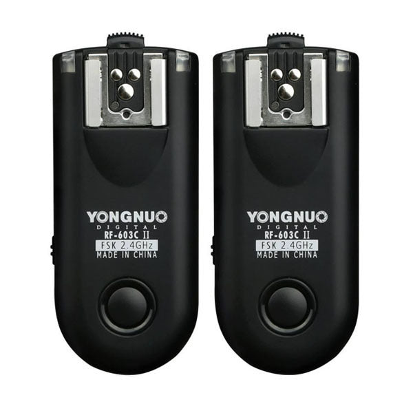 Yongnuo Wireless Flash Trigger RF-603II (camera model:CANON)