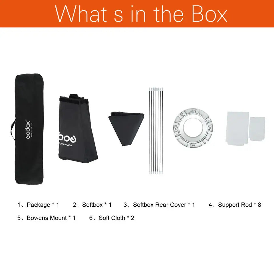 Godox 95CM Octagnal Softbox with Bowen-S Type Speed Ring