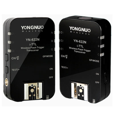 YONGNUO SPEED LIGHT FLASH YN-622N WIRELESS I-TTL FLASH TRIGGER TRANSCEIVERS FOR NIKON