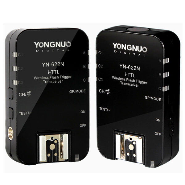 YONGNUO SPEED LIGHT FLASH YN-622N WIRELESS I-TTL FLASH TRIGGER TRANSCEIVERS FOR NIKON