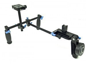FRANCIER DSLR RIG FTV-50 DSLR RIG MOVIE KIT SHOULDER RIG MOUNT with carry bag