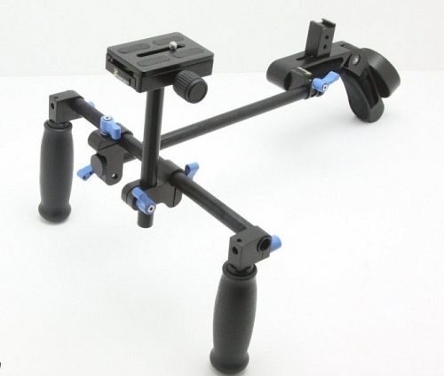 FRANCIER DSLR RIG FTV-50 DSLR RIG MOVIE KIT SHOULDER RIG MOUNT with carry bag
