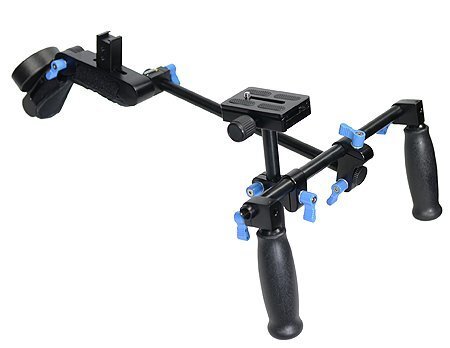 FRANCIER DSLR RIG FTV-50 DSLR RIG MOVIE KIT SHOULDER RIG MOUNT with carry bag