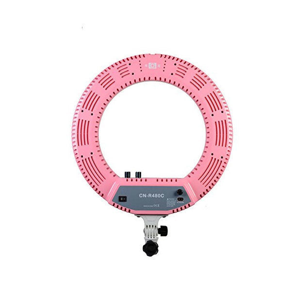 NANGUANG RING LED LIGHT CN-R480C 3200-5600K (HALO)- PINK