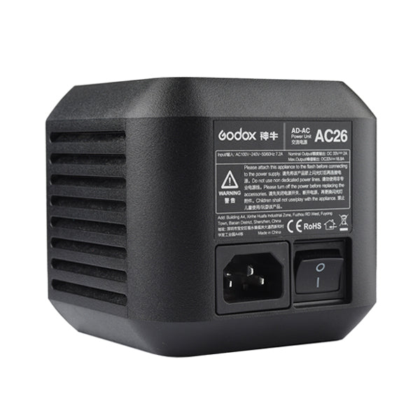 GODOX AC Power Adaptor for AD600 series portable Flash Light