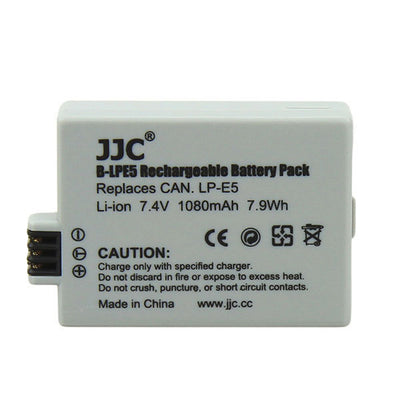 JJC LI-ON RECHARGEABLE BATTERY LP-E5 FOR CANON 450D 1000D XSI XS