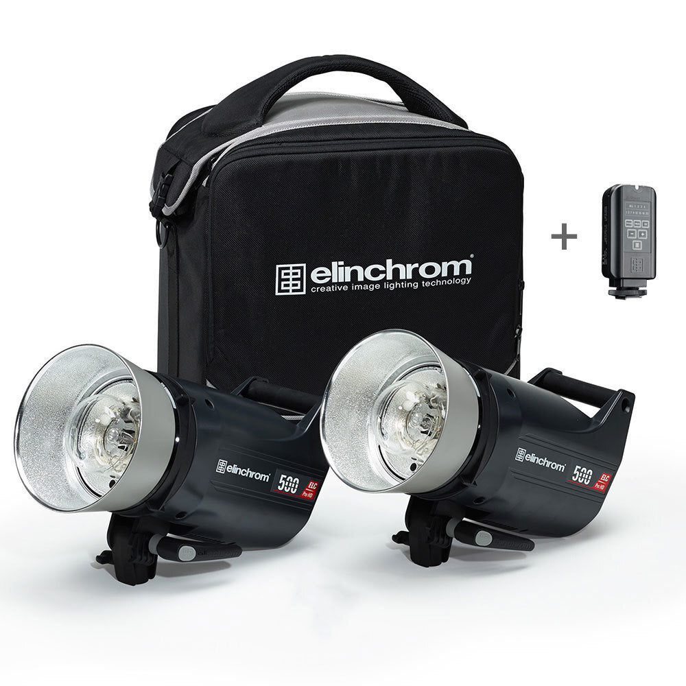 Elinchrom ELC PRO 1000/1000 To Go Set Soft Bag inc Skyport Plus